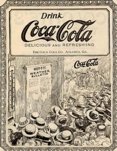 coca cola propaganda antiga